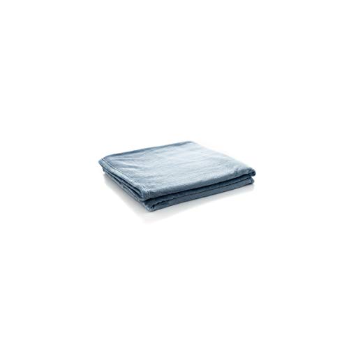 QD Fleecedecke, 130 x 150 cm, Blau