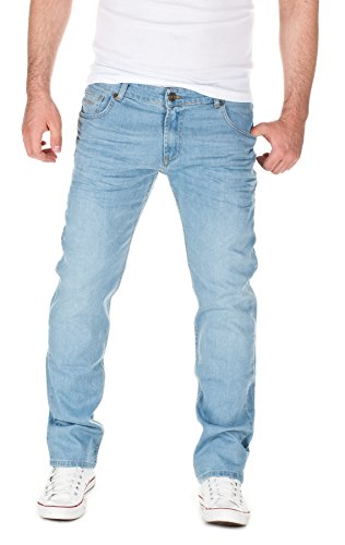 WOTEGA Herren Jeans Travis Slim-Fit, Blue Denim (411), W29/L34