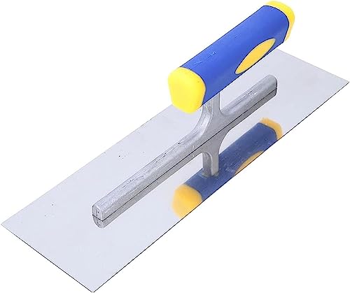 Putzkellen, Spachtelmesser, Putzfalke, Putzkelle, Klebebandmesser, 300 mm, professionelle Putzkelle, Putzkelle, Fliesenboden, Fugenmörtel, Schwimmer, Fliesenwerkzeug, Wandbeton-Schabewerkzeug, langleb