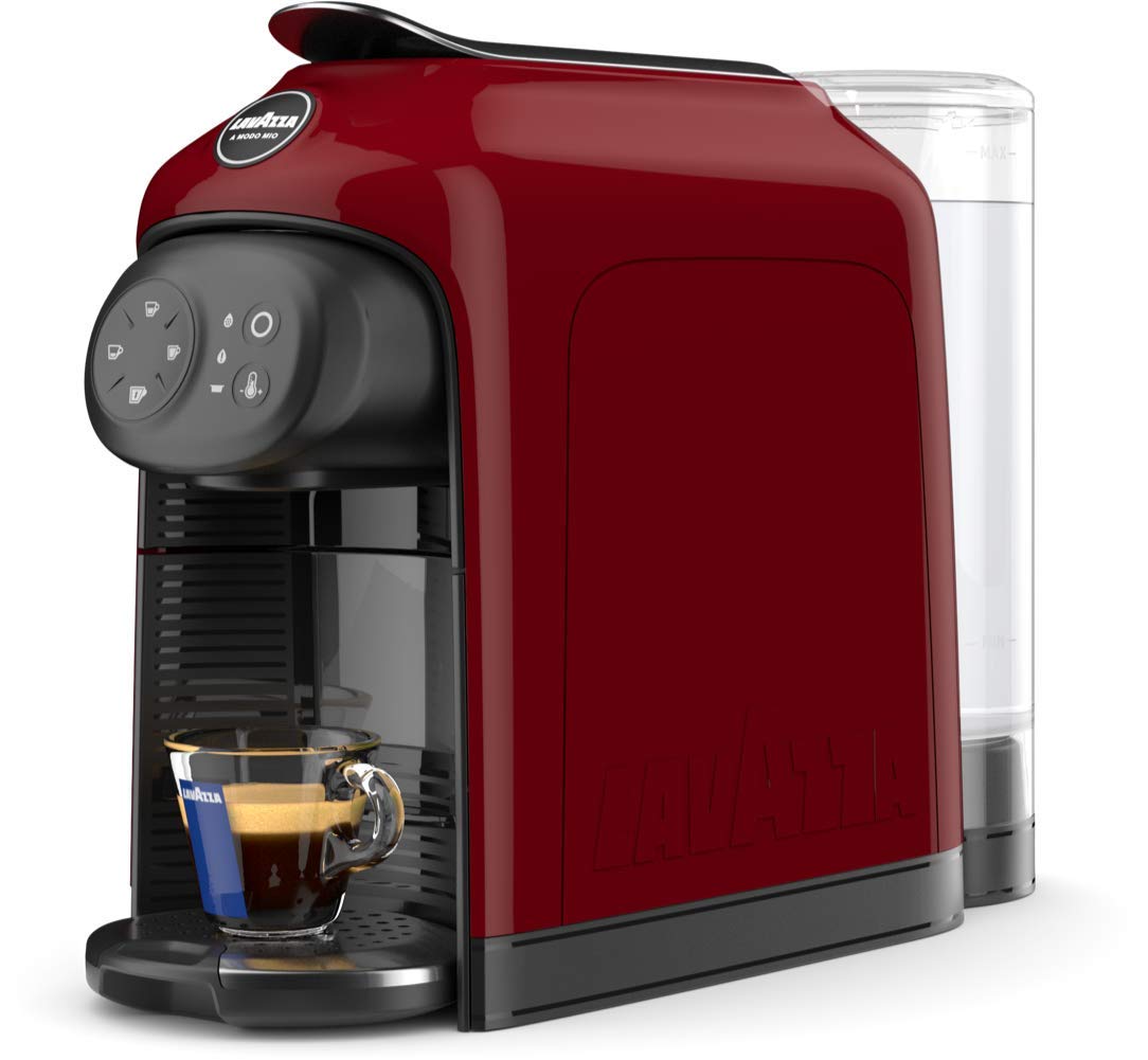 Lavazza A Modo Mio Idola Kaffeekapselmaschine, Feuerrot