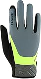 Roeckl Mori 2 Fahrradhandschuhe Hurricane Grey/Fluo Yellow 10.5