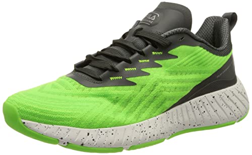 FILA Herren NOVANINE Laufschuh, Neon Green-Black, 40 EU