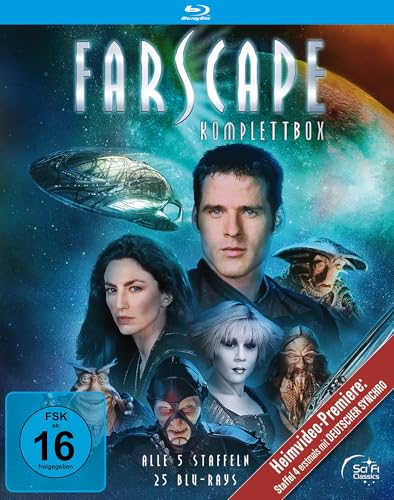 Farscape - Verschollen im All: Komplettbox (Alle 5 [Blu-ray]