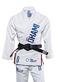 OKAMI Ultralight BJJ GI Competition Team White (A2L) Erwachsene und Jugendliche