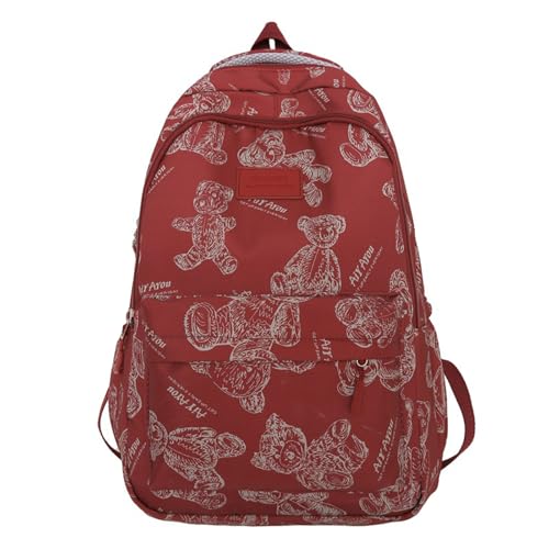 Reiserucksack Laptop Rucksack Nylon Rucksack Studenten Schulrucksack Lässige Tagesrucksäcke Frauen