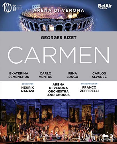 Bizet: Carmen (Semenchuk/Alvarez) - High Definition recording June 2014, Verona Arena [Blu-ray]