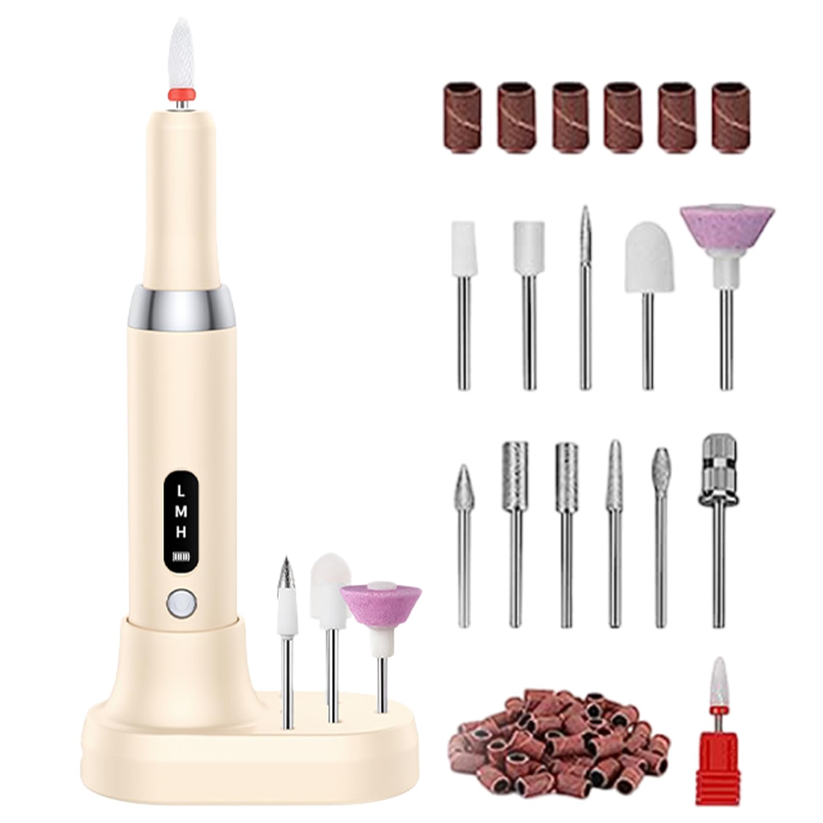 15000RPM Drill Electric File Machine With Drill Bits Drill Machine Set For Acrylic Gels Nails Manicures