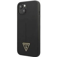 GUESS Silicone Line Triangle Black, for iPhone 13, GUHCP13MSLTGK (GUHCP13MSLTGK)