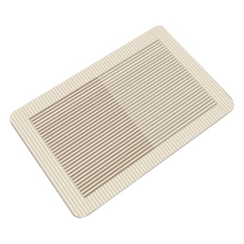 Meiliyizu Floormat Badematte, hohe Saugfähigkeit, rutschfest, weicher Bodenvorleger, Badematte