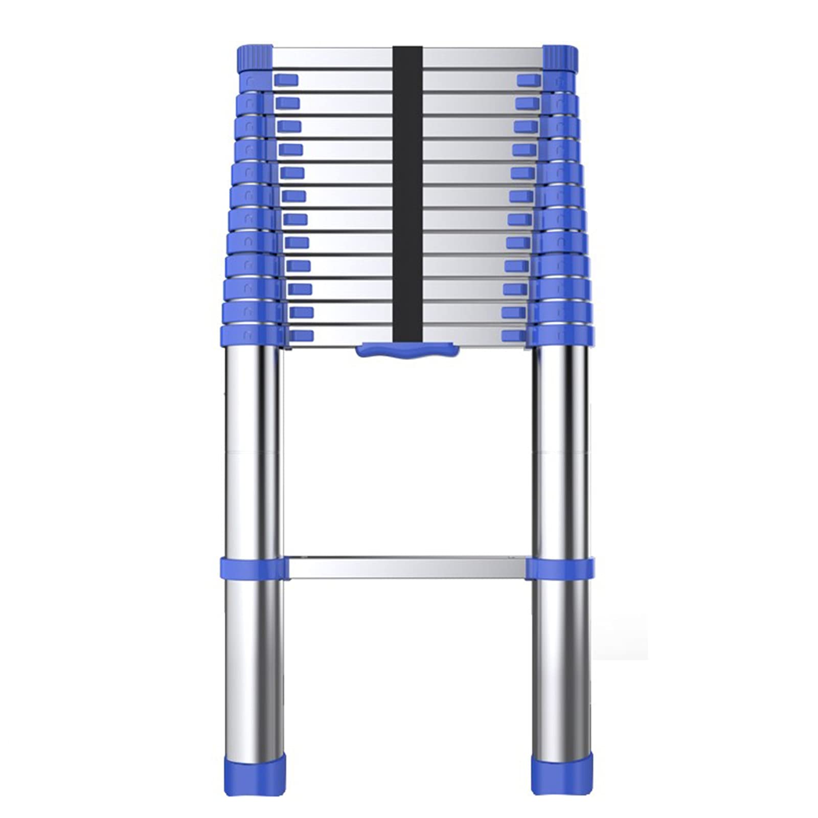 RASOANOA Teleskopleitern Mehrzweck-Ausziehleiter Teleskopleiter 8 m/7 m/6,2 m/5 m/4,2 m/3,8 m/2,6 m Teleskopleiter für Dachzelt, Aluminium-Auszieh-Teleskopleitern für Wohnmobil-Attrappen Ambitious