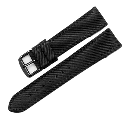 SpaRcz Canvas-Uhrenarmband für Herren, 18-24mm, Farbe 5, 22mm