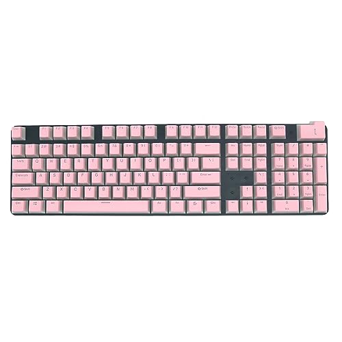 104 Tasten / Set Tastenkappen mit Hintergrundbeleuchtung OEM für mechanische MX-Tastatur mit durchscheinender Schicht