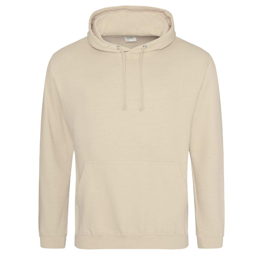 Just Hoods - Unisex College Hoodie/Desert Sand, 3XL