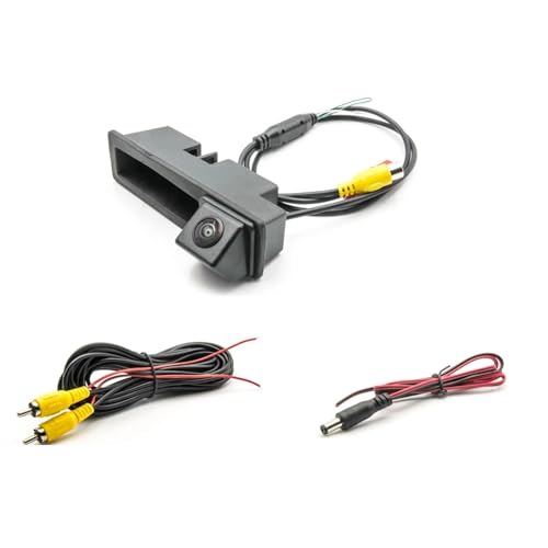 Rückfahrkameras Für Q7 Für 4L 2005-2012 2013 2014 2015 CCD HD AHD Rückansicht Kamera Auto Backup Kofferraum Griff Reverse Parkplatz Monitor Nacht Vison Rückfahrkamera Auto(D170-ahd-720p)