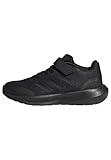 adidas RunFalcon 3.0 Elastic Lace Top Strap Shoes Running Shoe, core Black/core Black/core Black, 39 1/3 EU