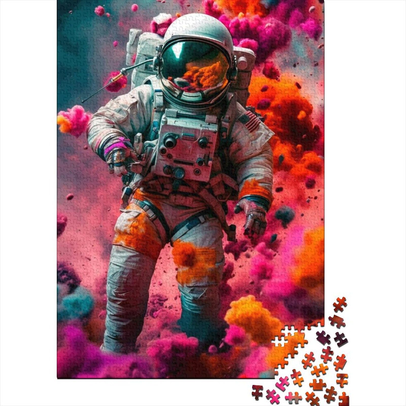 1000-teiliges Puzzle für Erwachsene und Teenager, „Space Is Wild“-Puzzle, Puzzle für Erwachsene, interessantes Puzzle zur Stressreduzierung, 75 x 50 cm