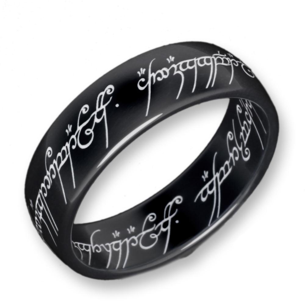 Herr der Ringe Schumann Design Ring Titan-Blackline Rg 50 2001-050