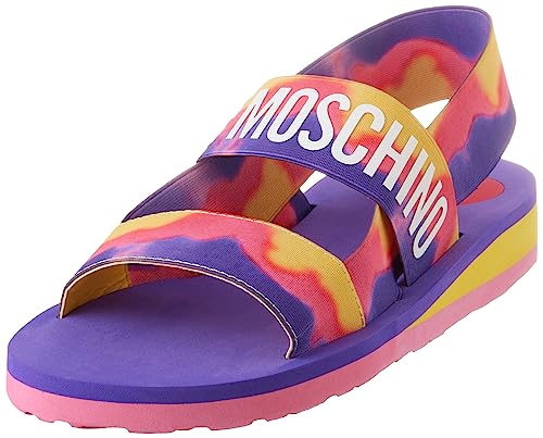 Love Moschino Damen Ja16033g0gjn560a Platform Sandalen, Mehrfarbig, 38 EU