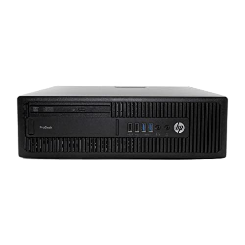 HP Fester Desktop-PC ProDesk 600 G2 i3 6100 3,7 GHz Serie RS232 Parallel Com Windows 10 Pro Unternehmen SmartWorking Büro Zuhause Arbeit (überholt) (8 GB RAM SSD 960 GB)