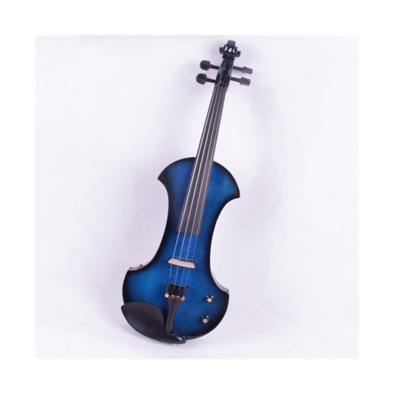 Geigen 4/4 Violine Massivholz Blau Farbe 4string HandGeschnitzte Massivholz Konstruktion