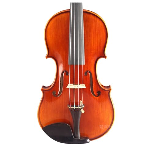 Geige Handgefertigte Violine für Anfänger und Erwachsene für professionellen Spielen (Color : 1/2)