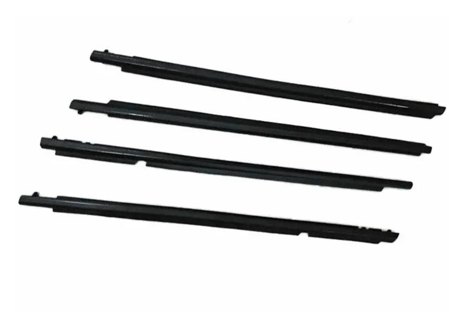 Autotür Dichtungsstreifen Für Toyota Für Corolla 2007 2008 2009 2010 2011 2012 2013 2014 95,5 Cm/96,5 cm Auto Fenster Moulding Trim Weathers Dichtung Gürtel Fensterdichtungen(Schwarz)