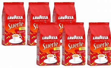 Lavazza Suerte Kaffeebohnen 6x1kg.