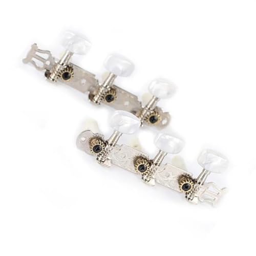 Strings Tuning Pegs Mechaniken Für Gitarre 2 Stimmwirbel für klassische Gitarre, Stimmwirbel, Mechaniken, Stimmgerät für Gitarrenteile, klassische Gitarre