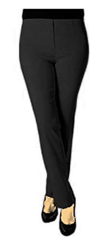 Robell Marie Stretchhose Schlupfhose Damen Hose Slim Fit - Winterkollektion 2015/16 (44, schwarz(90))