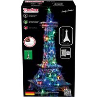 Tronico 10034 - Metallbaukasten Turm mit 50 LED Lichtern, Profi Serie, 1820 Teile, ca. 77 x 32 x 32 cm