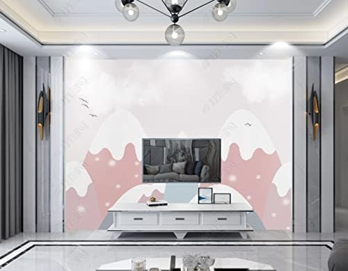 Handgemalte Vögel Weiße Wolken Und Tal Kinderzimmer 3D Tapeten Wanddekoration Fototapete Sofas Wohnzimmer Wandbild Schlafzimmer-400cm×280cm