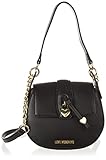 Love Moschino Damen Jc4325pp0fkb000 Schultertasche, Schwarz, Einheitsgröße