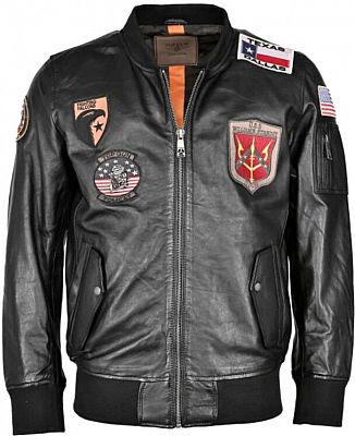 Top Gun Herren Lederblouson Tg2020212112 Black,M