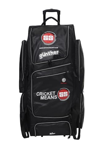 SS Men's Bags0267 Cricket Kit Bag, Black, One Size