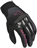 Macna Mana Damen Motorradhandschuhe XXL Schwarz/Rosa