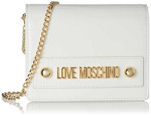 Love Moschino Damen Jc4427pp0fks0120 Umhängetasche, Weiß, Einheitsgröße