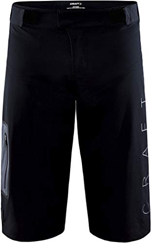 Craft Herren ADV Offroad XT Pad Radhose kurz, Black, XL