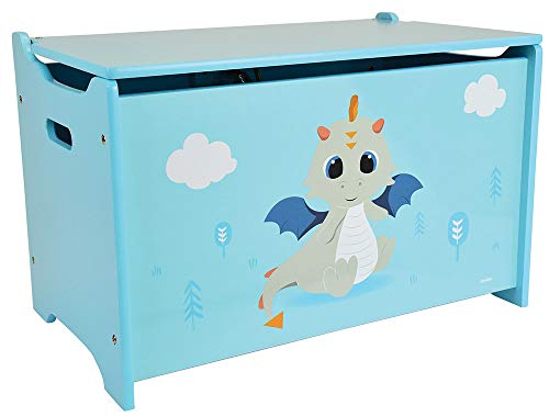 Fun House Leon LE Dragon 713305 Spielzeugkiste Holz, Pour Enfant