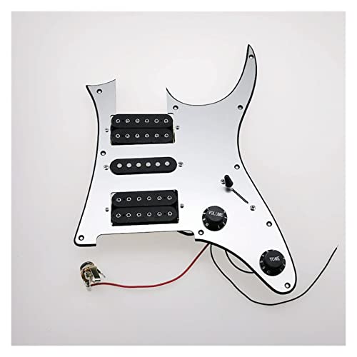 Geladenes Gitarren-Pickguard E-Gitarren-Pickups Dimarzi/Ibz Alnico-Pickups HSH. E-Gitarren-Pickup 1 Set (Color : 2)