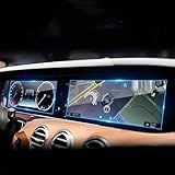 VINAMY Navigations-Displayschutz für Mercedes Benz S-Class W221 W222 2014-2017-Displayschutz aus gehärtetem Glas, 9H Kratzfest