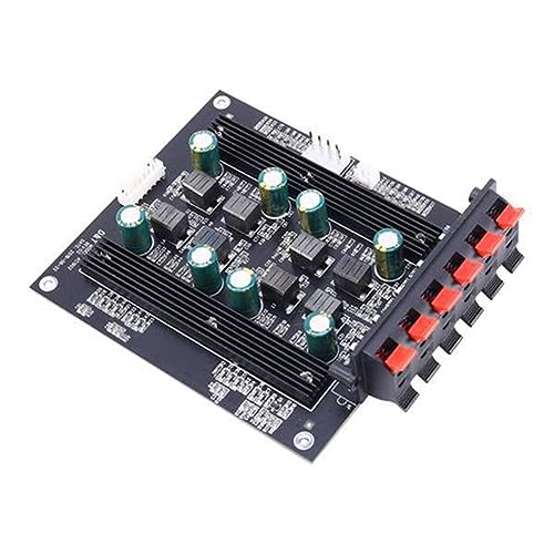 Yunnaty 1 Stück TPA3116 5.1 Digitale Soundverstärker Audio Board Amplificador Schwarz 50Wx4 100Wx2 Lautsprecher Leistungsverstärker DIY 5.1 Heimkino