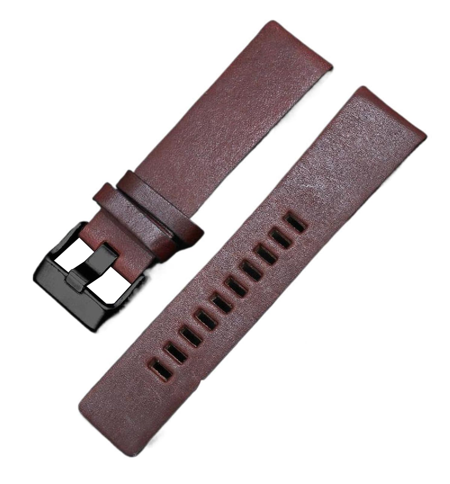 SpaRcz Großes Echtleder-Armband mit Nadelschnalle, Ersatzbänder 22-34mm, Farbe 12, 34mm