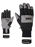 Ziener Herren Gendo Ski-Handschuhe/Wintersport | atmungsaktiv, wasserdicht, trendig, Black, 10