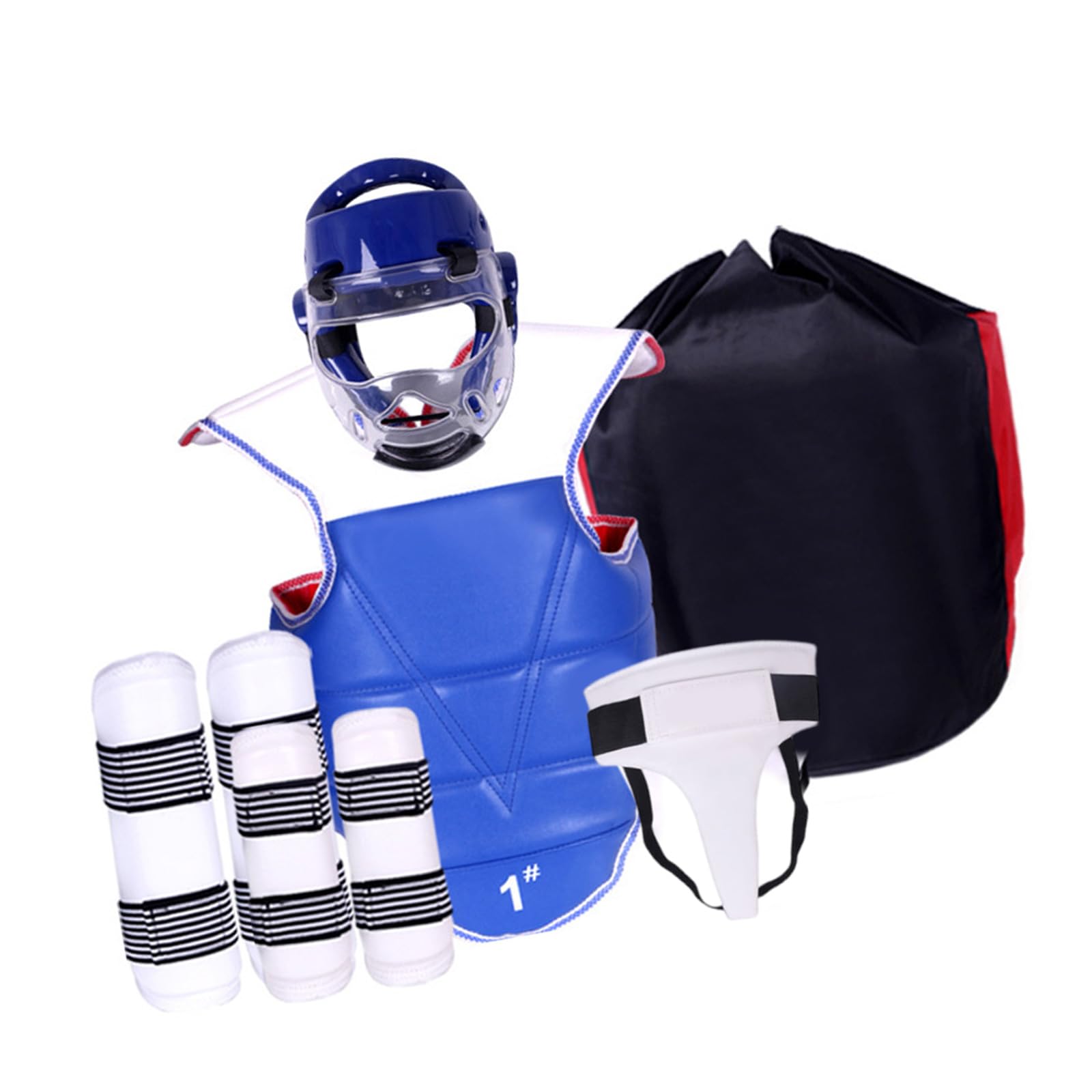 SUMMITDRAGON Kickbox-Schild Oberkörper Bauch Rippen Schutz Training Pad Set Taekwondo Boxen Brustschutz Körperschutz Rüstung