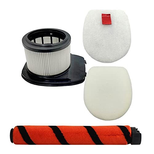 Ghulumn Rollenbürste für Böden, Filter-Set aus Schaumstoff, HEPA-Filter für Shark IC300 IZ251UK IZ201UK IZ102 Ersatzteile für Staubsauger