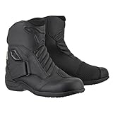 Alpinestars Motorradstiefel New Land Goretex, Schwarz, Größe 46