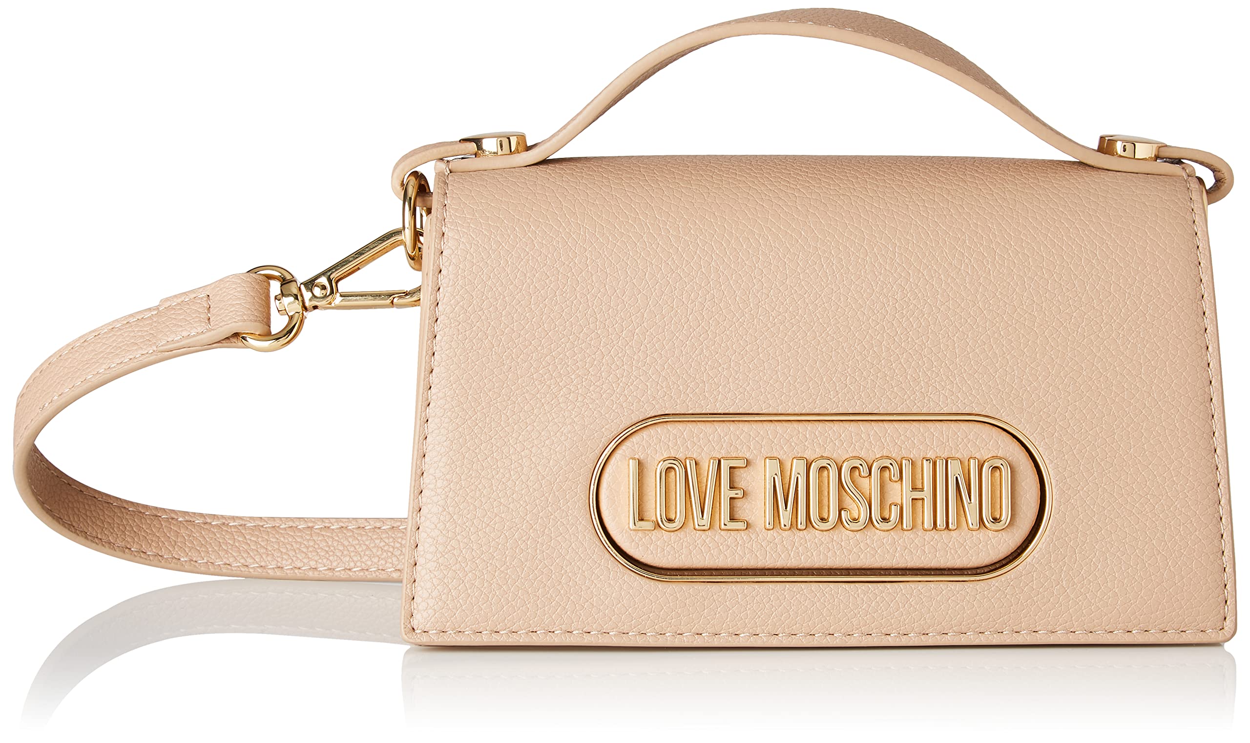 Love Moschino Damen Jc4397pp0fkp0209 Handtasche, Taupe, Einheitsgröße