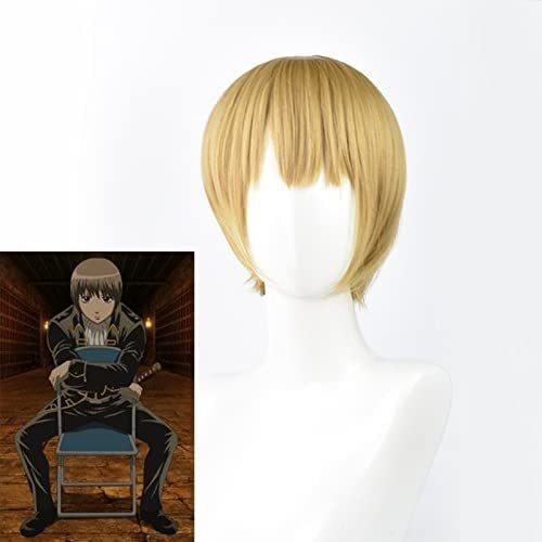 LINLINCD-Wig Anime Cosplay Natsume Friends Account Natsume Takashi cos Kunsthaar Okita SOGO Vollzeit-Meisterin Su Muqiu cos Perücke