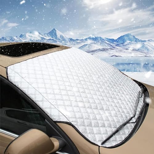 Auto Windschutzscheibenabdeckung Für Ford Focus MK3 2011-2014, Sonnenschutz Auto Frontscheibe Windschutzscheibe Hitzeschutz Gegen Sonne Schnee Hohe Temperatur