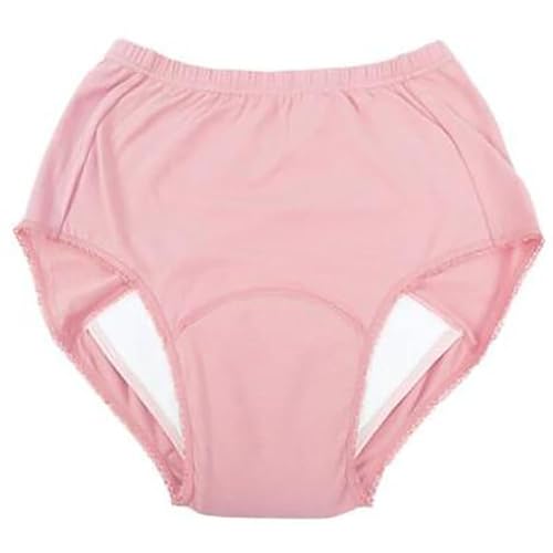 Waschbare Inkontinenzhose für Damen, Inkontinenzhose, super saugfähige, auslaufsichere Hose, waschbare Harninkontinenz-Bikiniunterwäsche für Frauen mit saugfähigem Bereich vorne